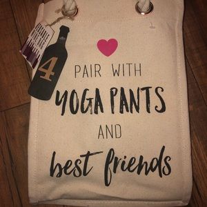 NEW wine bag/carrier!💕🖤🍷